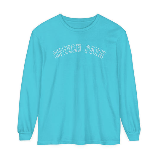 Speech Path Long Sleeve Comfort Colors T-shirt